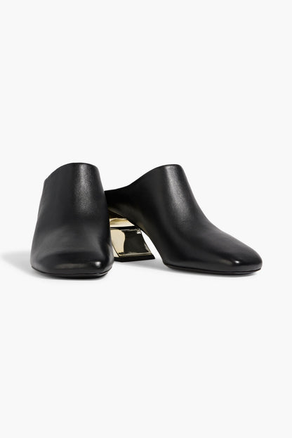 3.1 Phillip Lim Id Leather Mules Black Women's