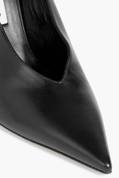Jimmy Choo Maryanne 100 Leather Pumps Black Women's