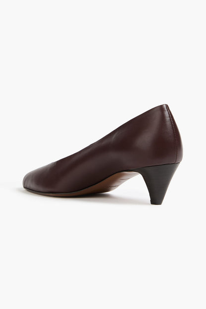 Neous Fera Leather Pumps Chocolate Women's