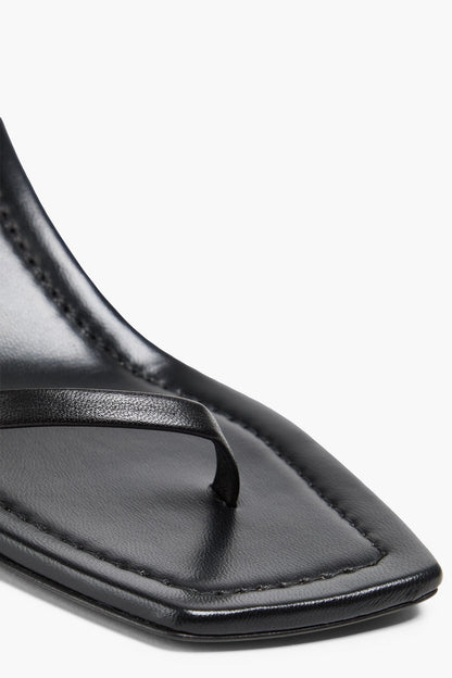 Toteme The City Leather Mules Black Women's