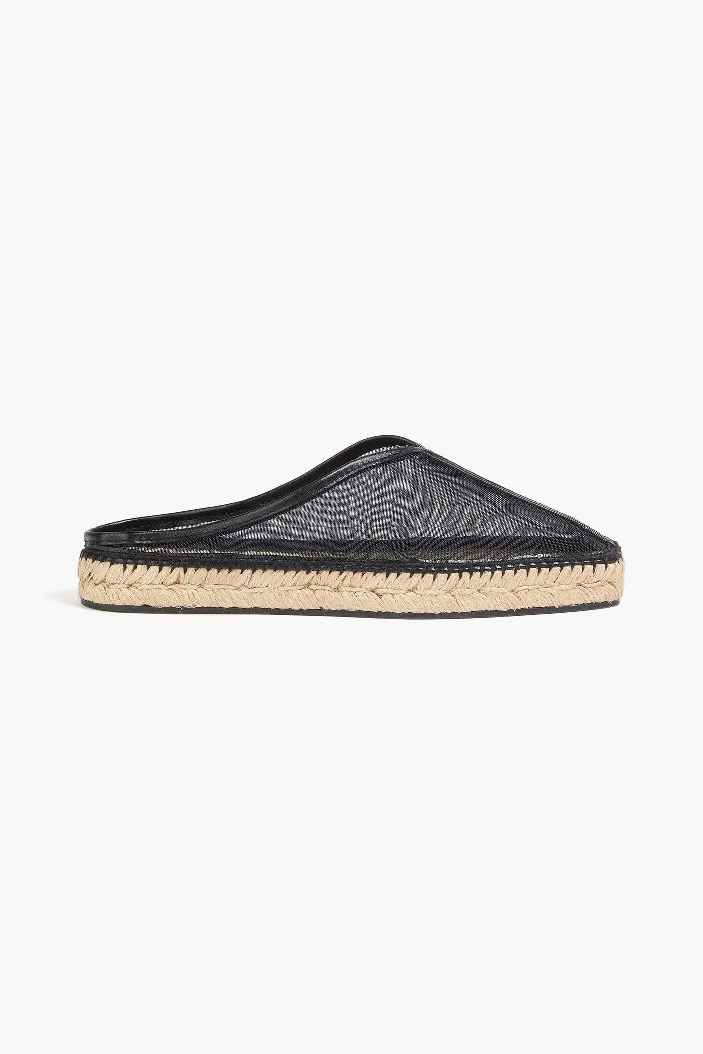 Toteme Mesh Espadrilles Black Women's
