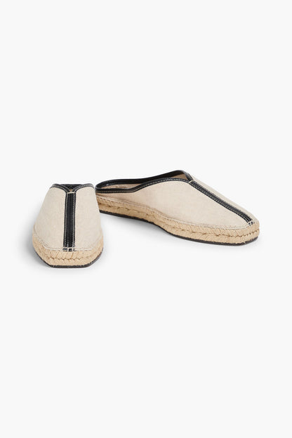 Toteme Canvas Espadrilles Beige Women's
