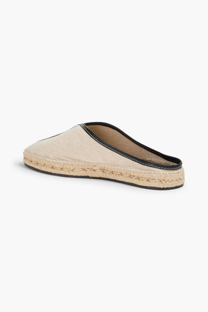Toteme Canvas Espadrilles Beige Women's