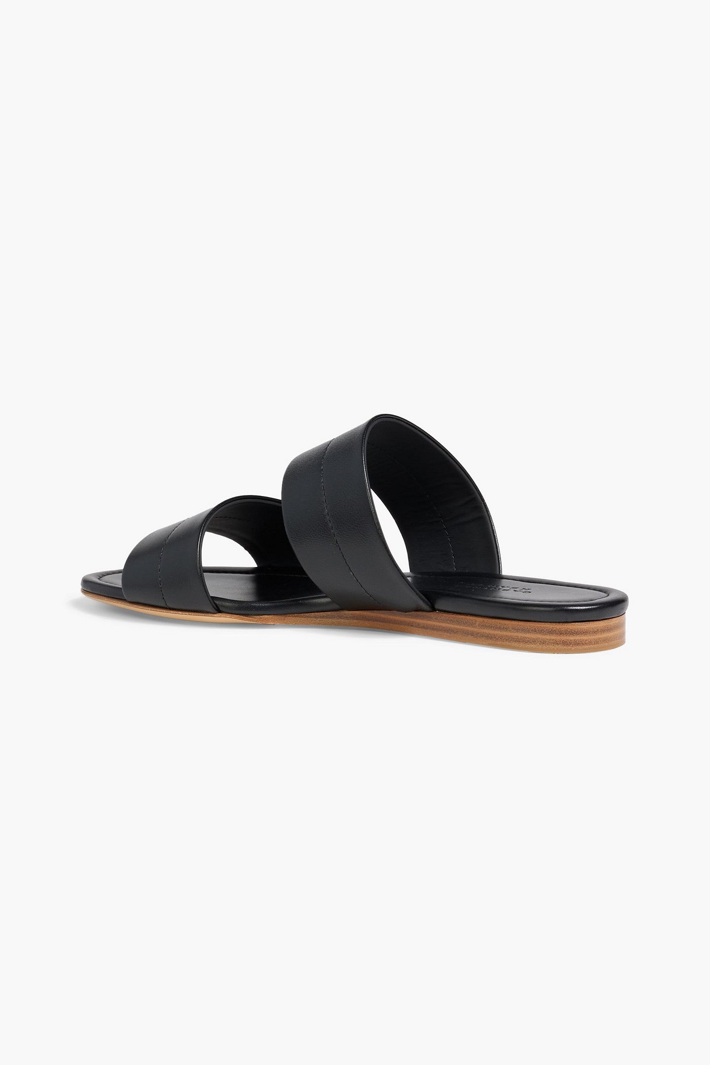 Gabriela Hearst Lora Leather Sandals Black Women's
