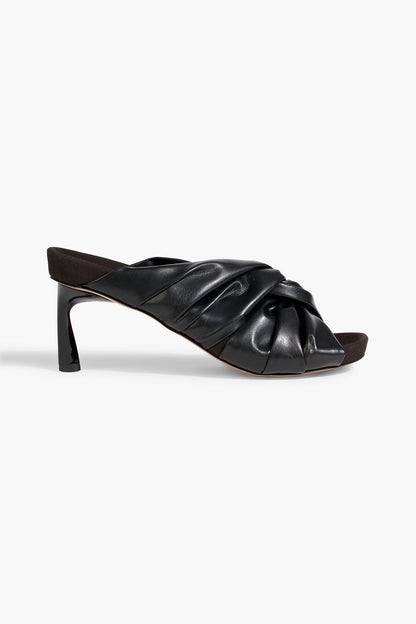 Stella Mccartney Terra Twisted Mules Black Women's