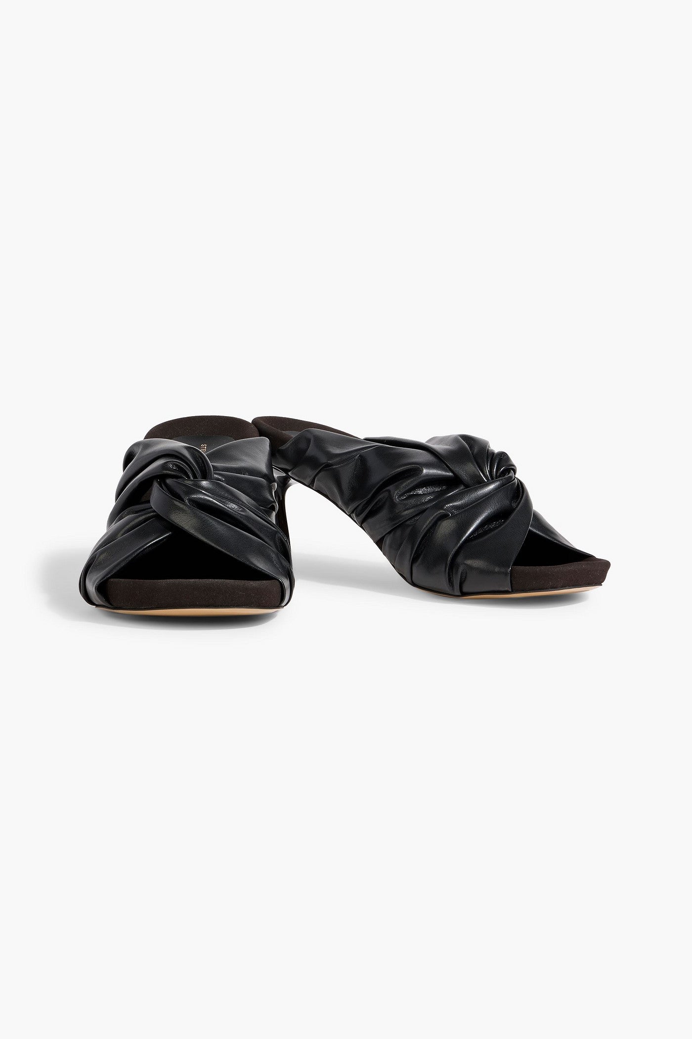Stella Mccartney Terra Twisted Mules Black Women's