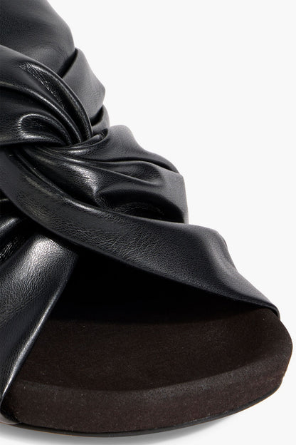 Stella Mccartney Terra Twisted Mules Black Women's