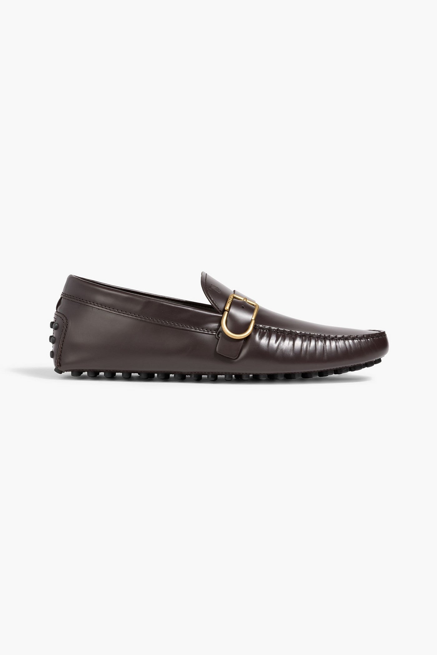 Tod's Gommino Leather Driving Shoes Dark Brown