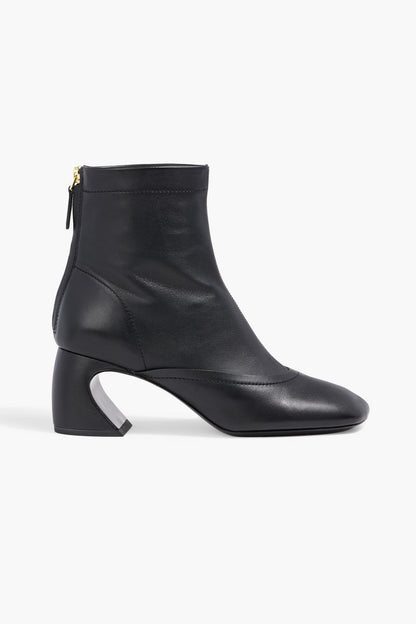 3.1 Phillip Lim Id Leather Ankle Boots Black Women's