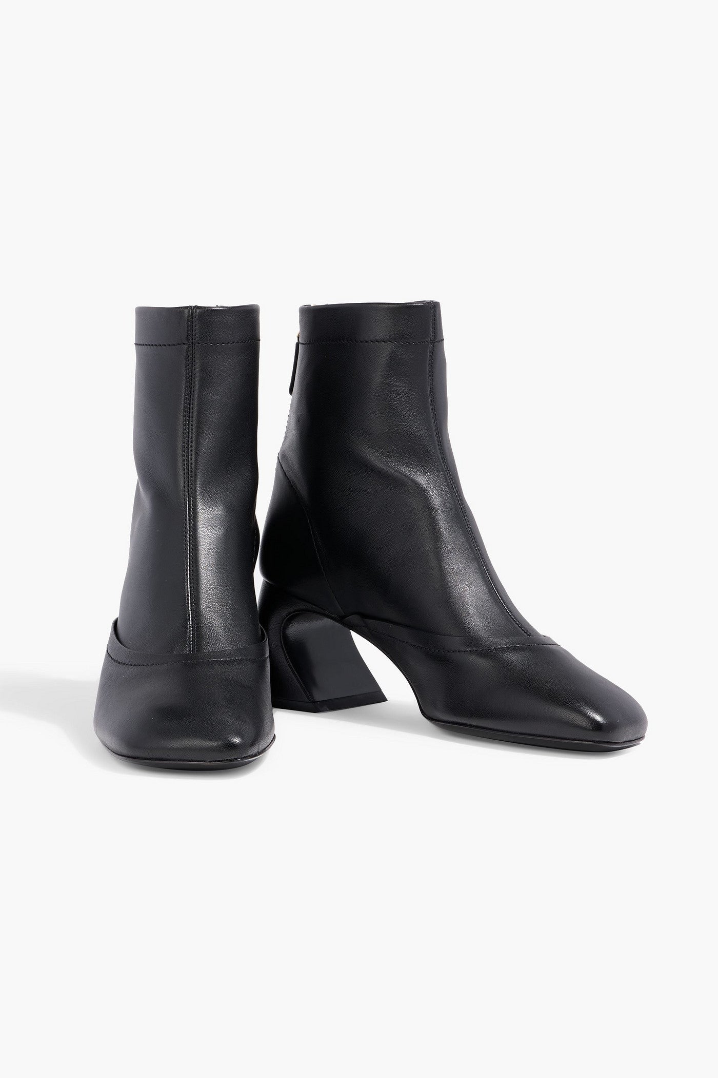 3.1 Phillip Lim Id Leather Ankle Boots Black Women's