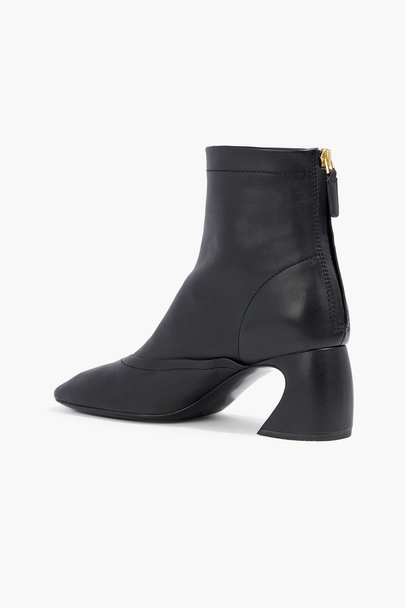 3.1 Phillip Lim Id Leather Ankle Boots Black Women's