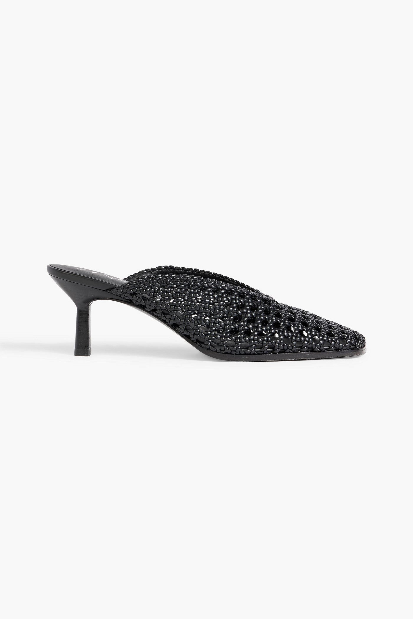 3.1 Phillip Lim Id Macram Leather Mules Black Women's