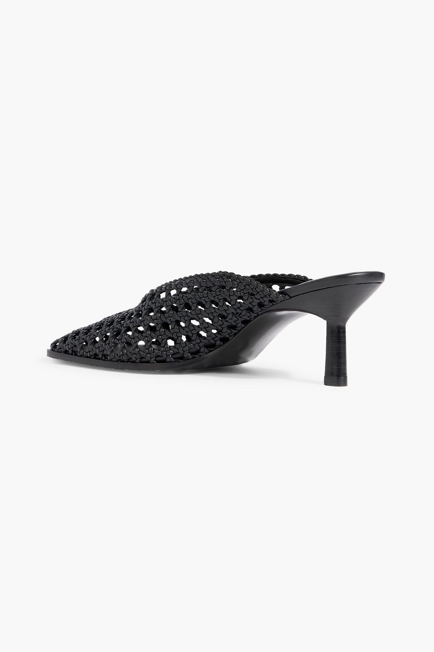 3.1 Phillip Lim Id Macram Leather Mules Black Women's