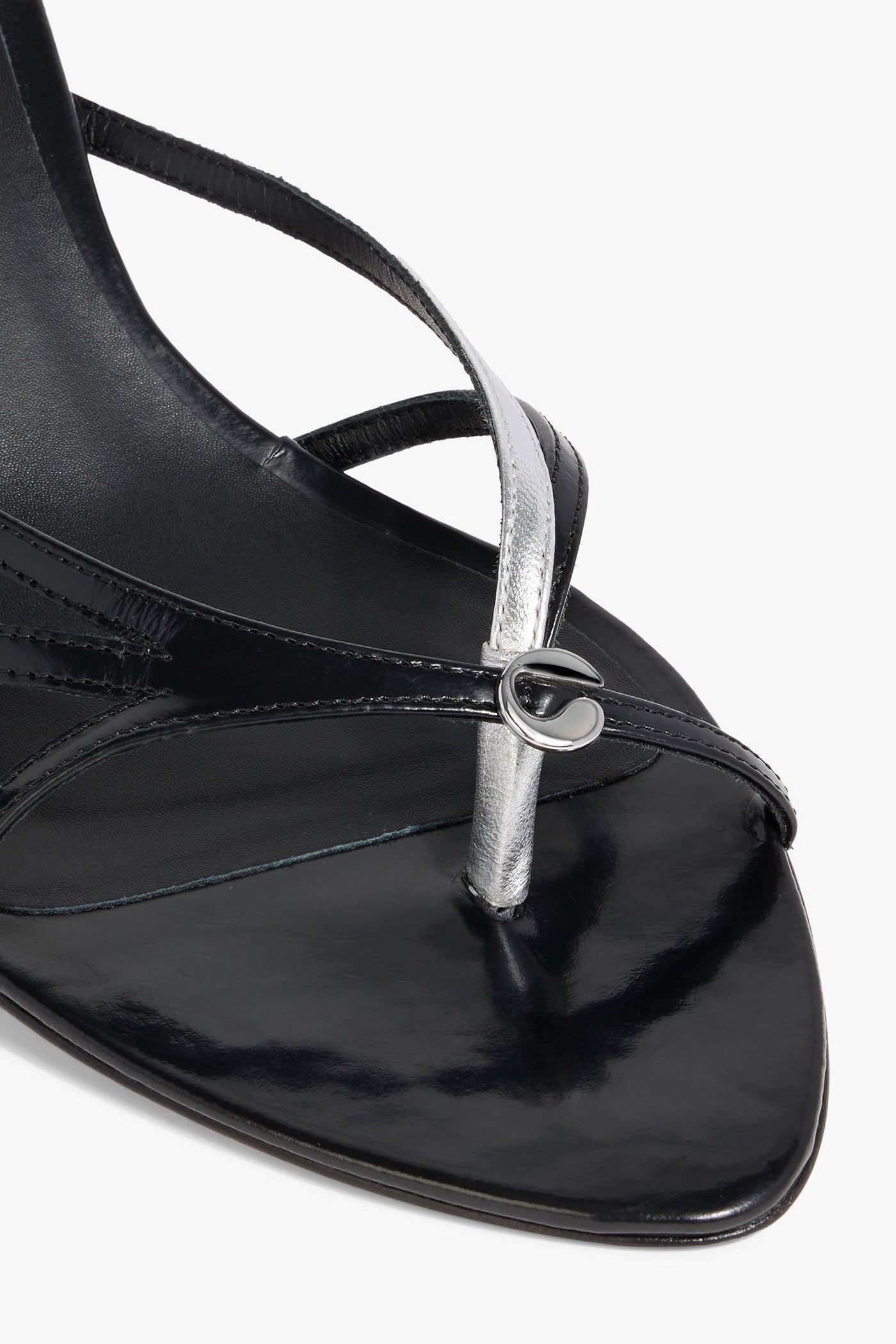 Coperni Embellished Leather Mules Black Women's