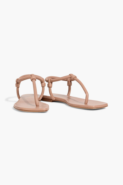 Gianvito Rossi Juno Leather Sandals Neutral Women's