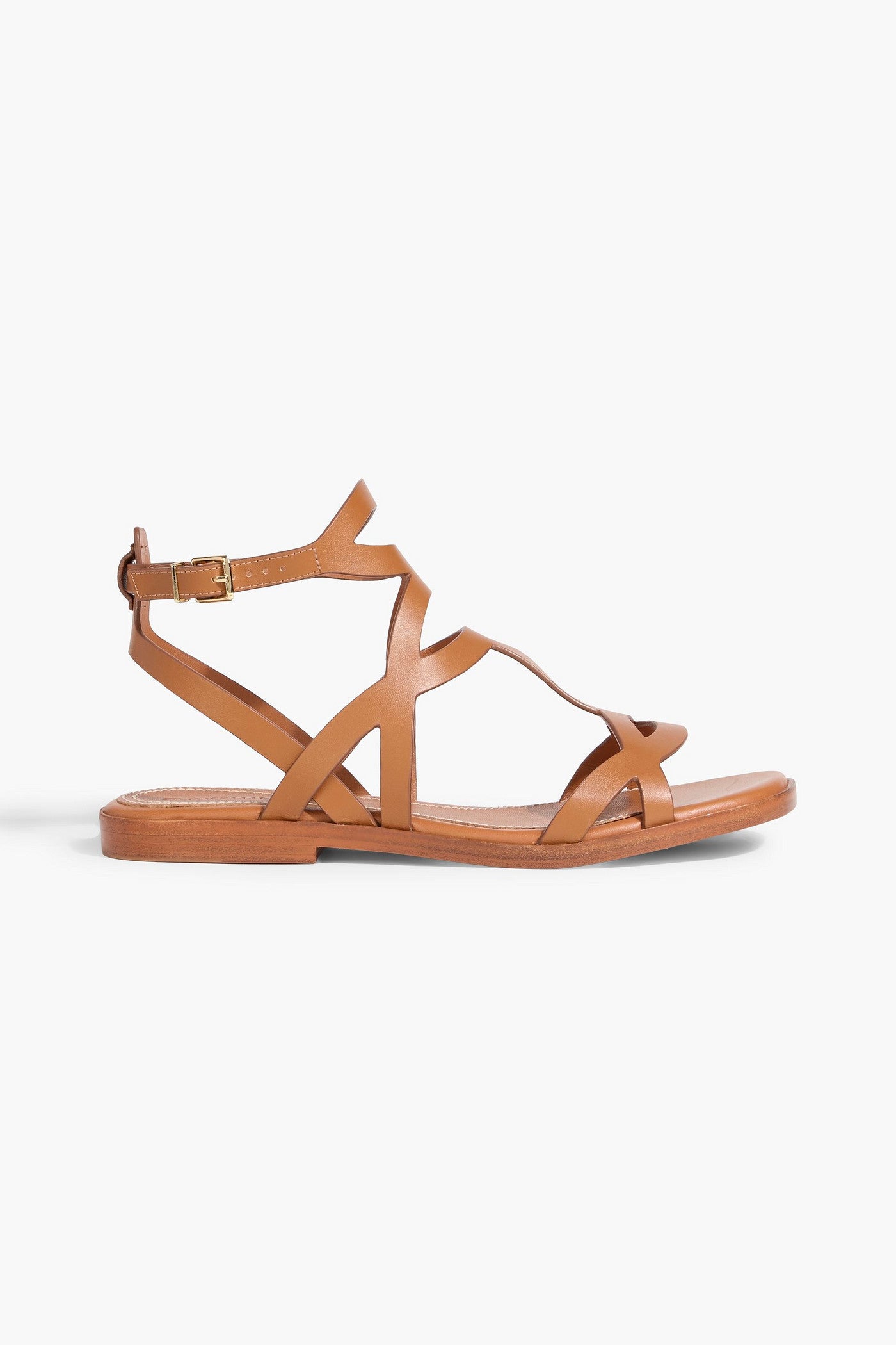 Zimmermann Leather Sandals Tan Women's