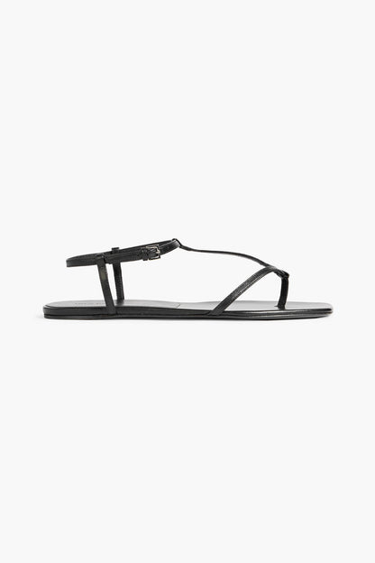 Loulou Studio Amaru Leather Sandals Black Women's