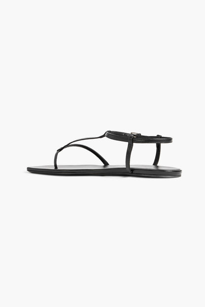 Loulou Studio Amaru Leather Sandals Black Women's