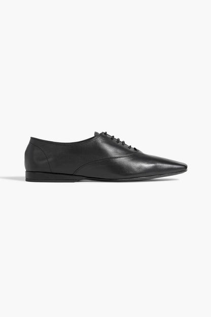 Loulou Studio Nora Leather Oxford Shoes Black Women's