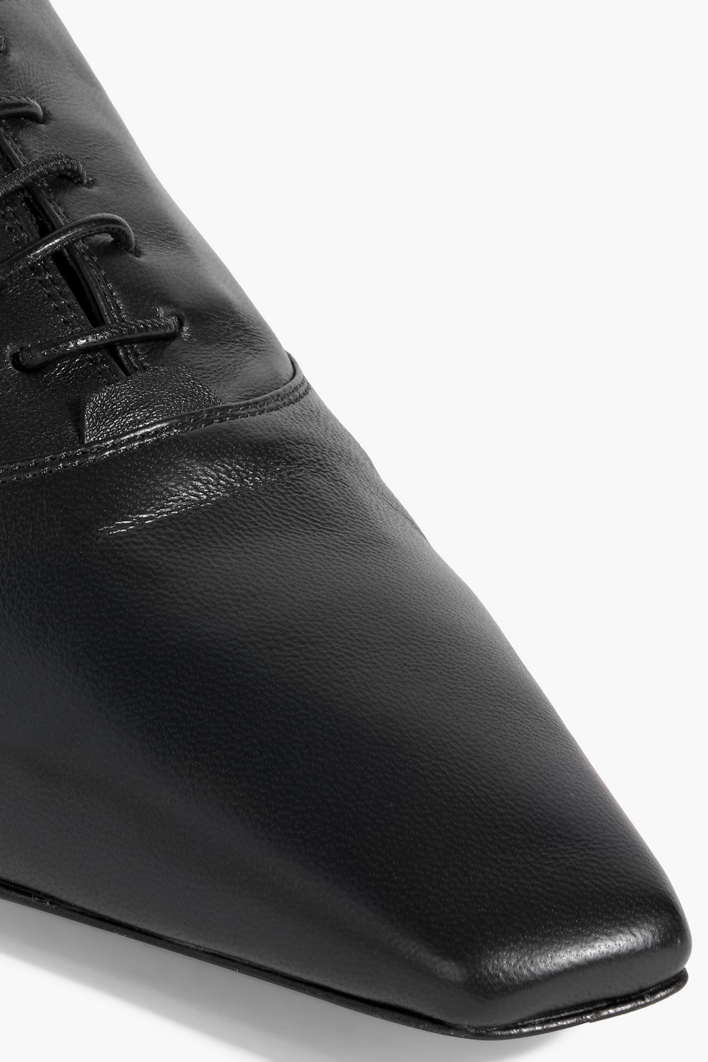 Loulou Studio Nora Leather Oxford Shoes Black Women's