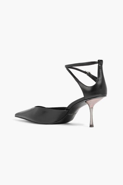 Cult Gaia Valez Leather Pumps Black Women's