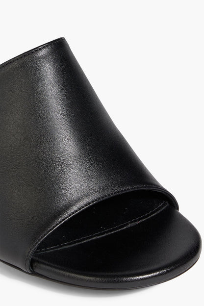 Givenchy G Cube Leather Mules Black Women's