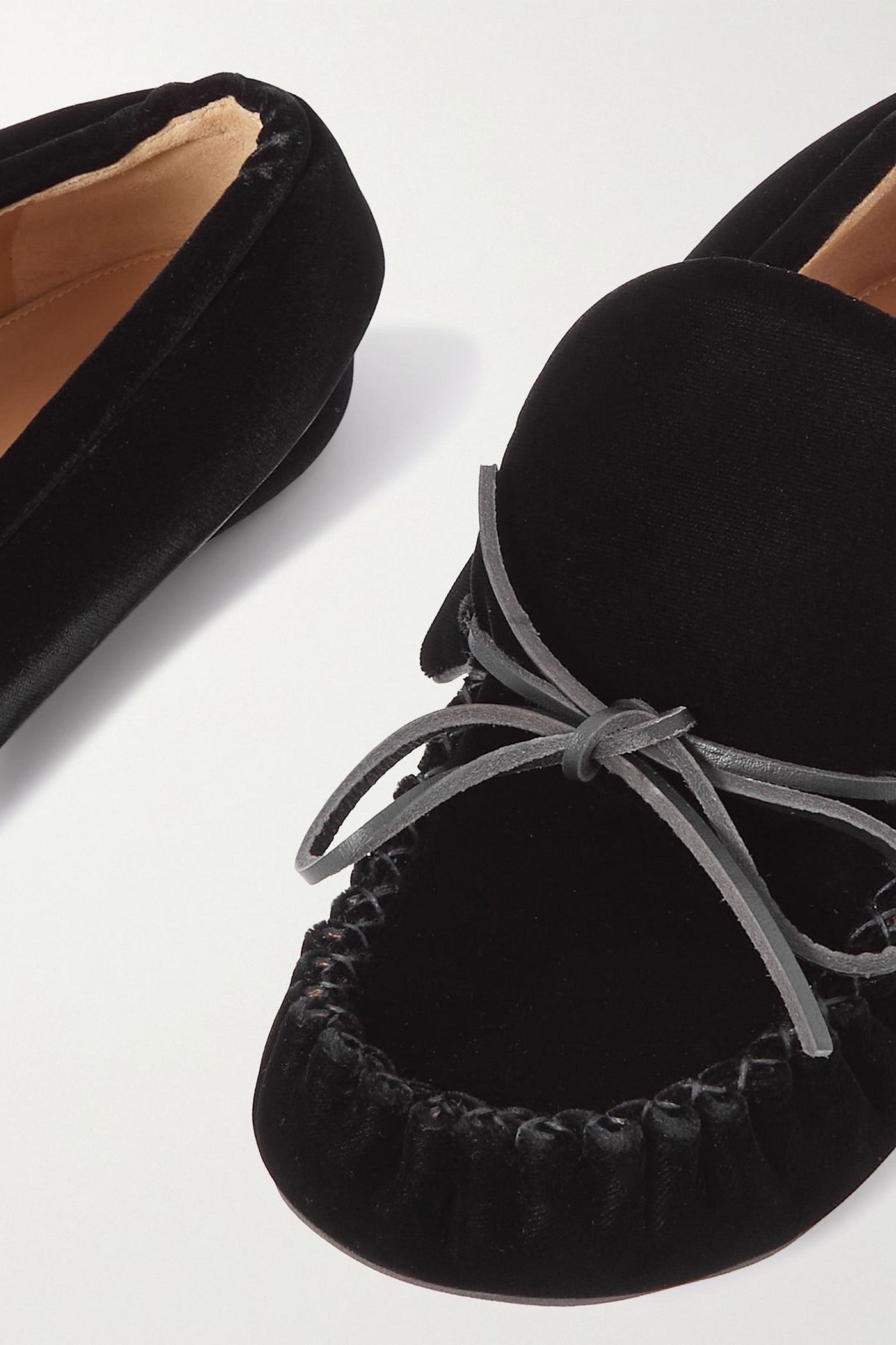 Jw Anderson Embellished Suede Loafers Black Women's