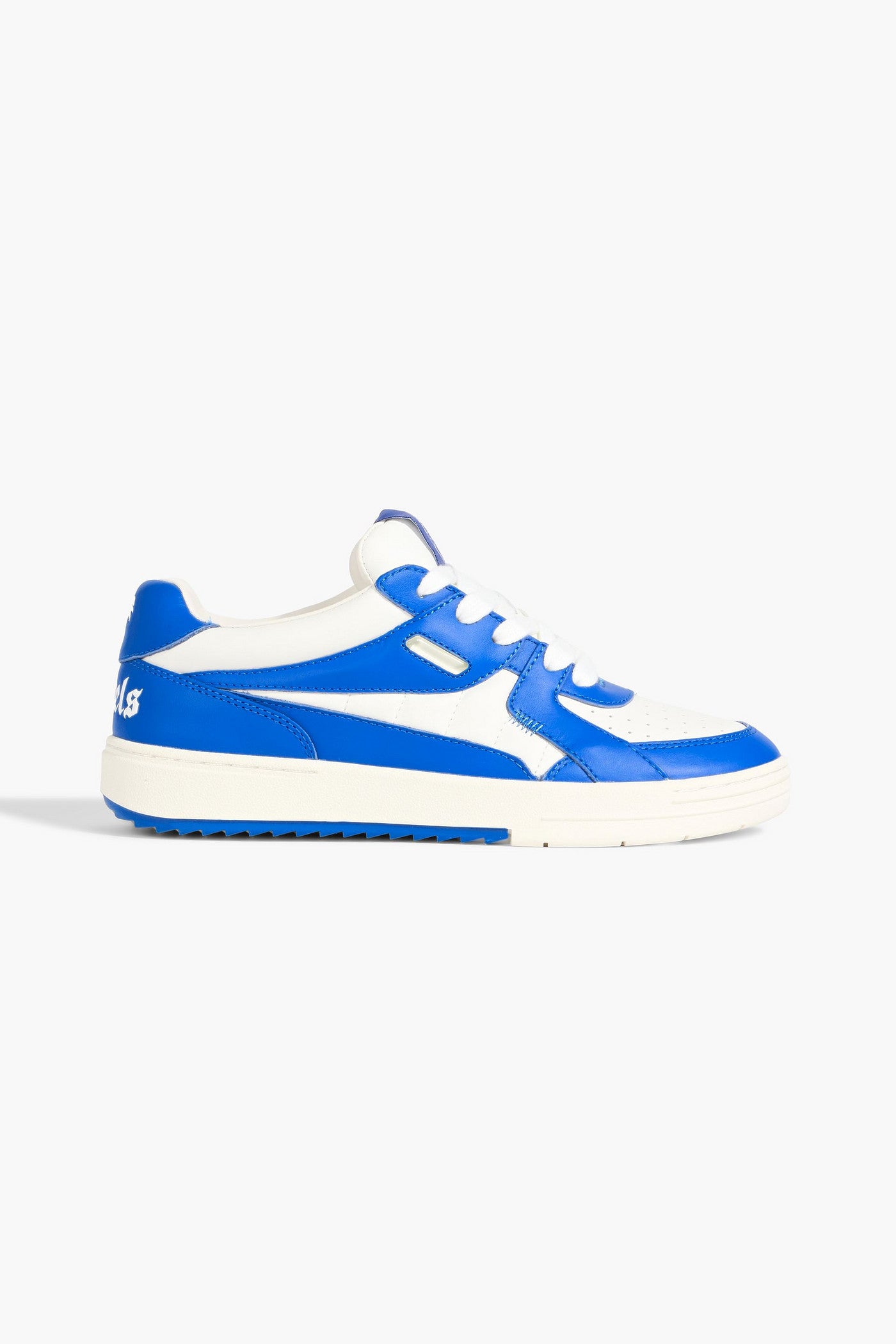 Palm Angels Two-Tone Leather Sneakers Cobalt Blue