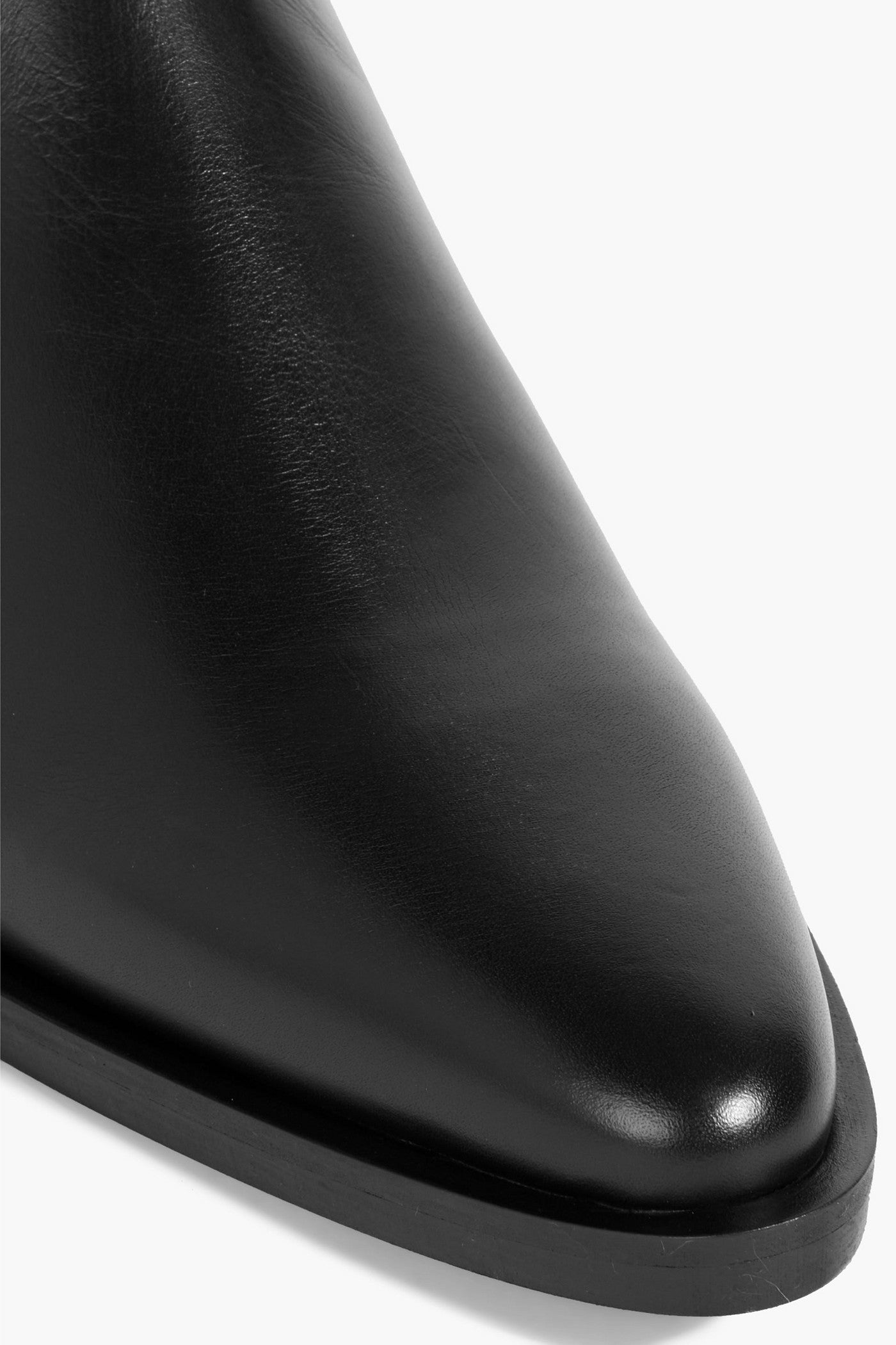 A.Emery Hudson Leather Ankle Boots Black Women's