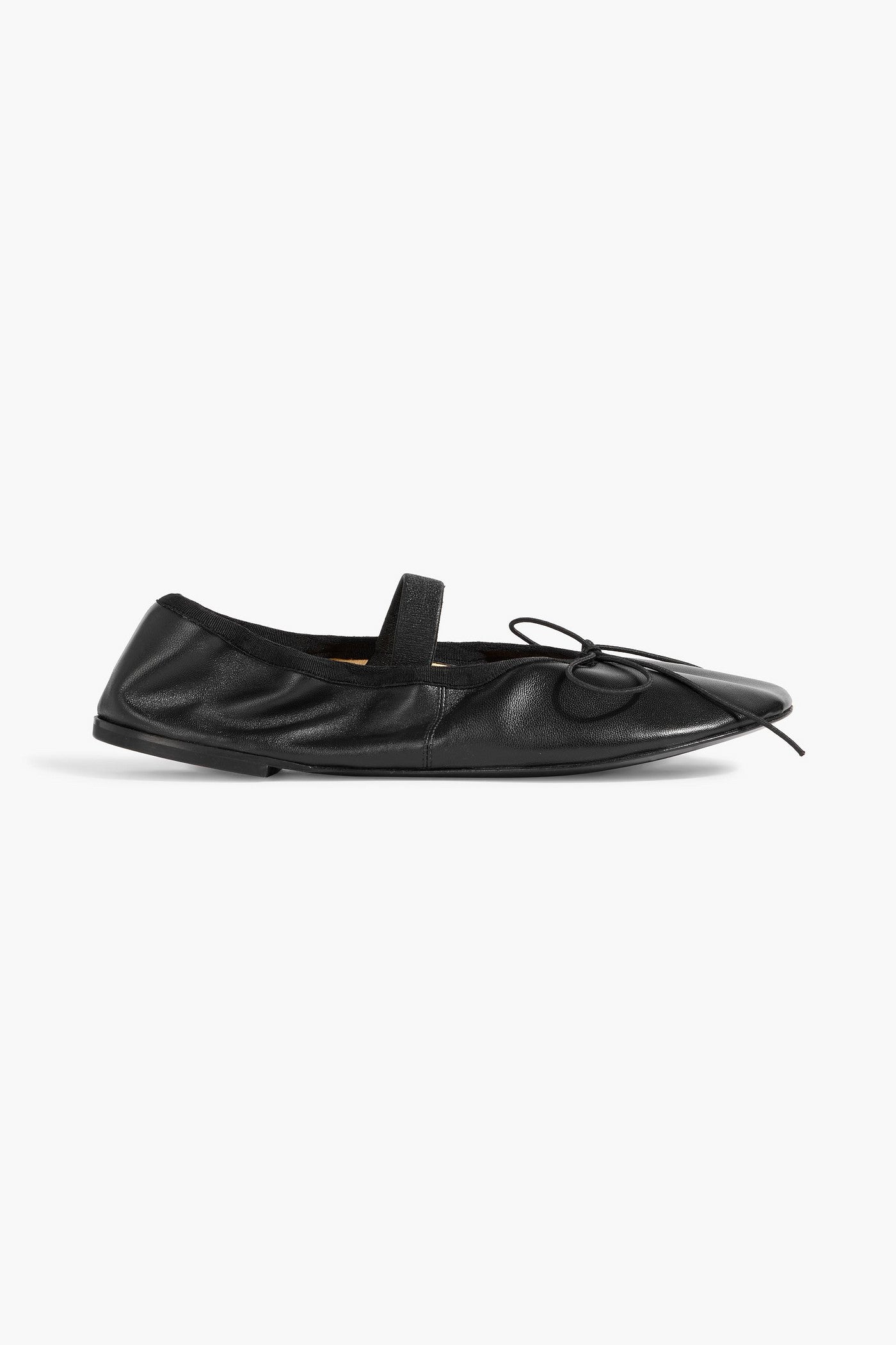 Proenza Schouler Glove Leather Mary Jane Flats Black Women's