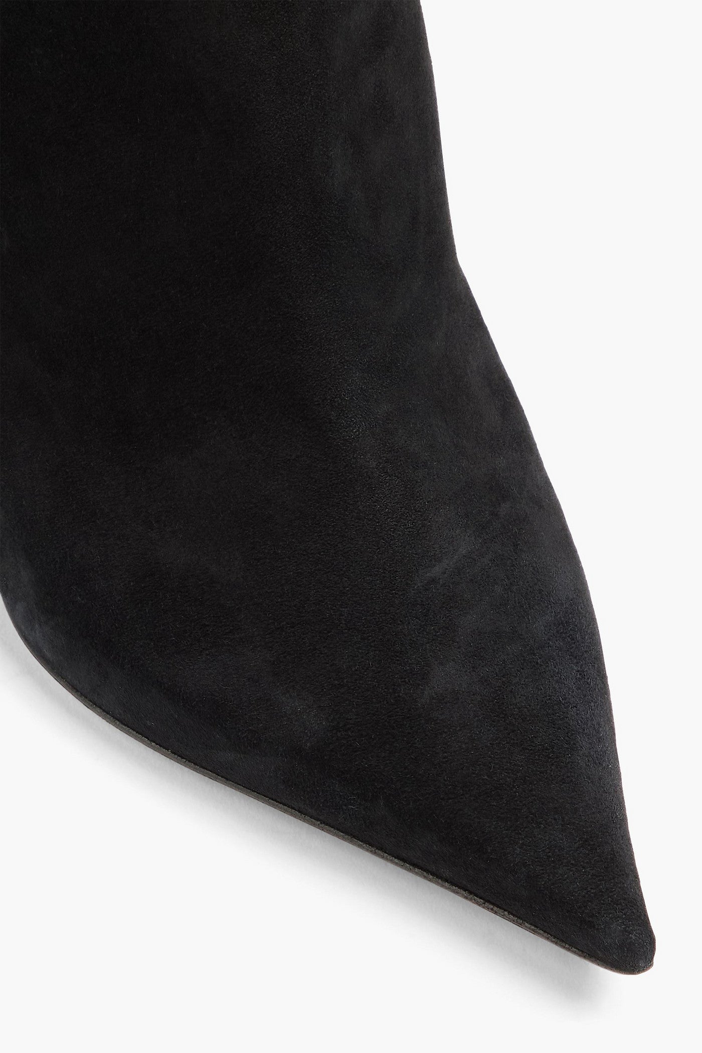 Amina Muaddi Giorgia Studded Ankle Boots Black Women's