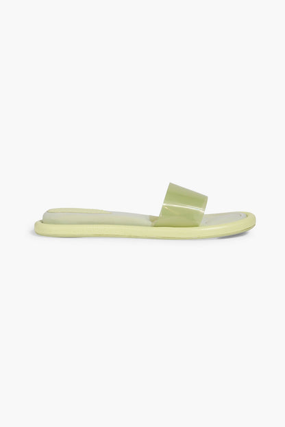 Cult Gaia Aldari Pvc Slides Light Green Women's