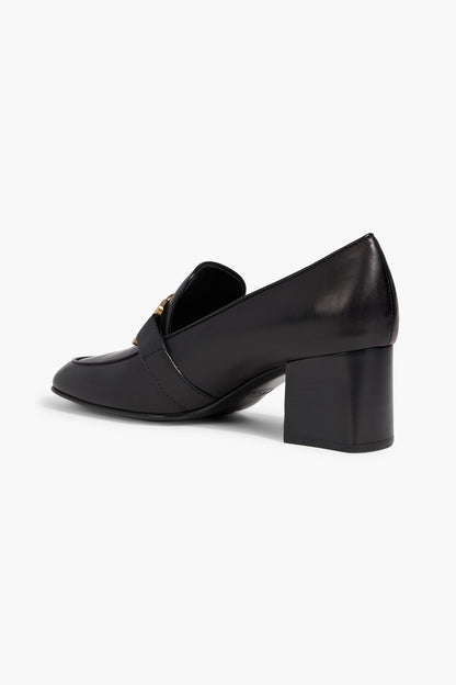 Tod's Embellished Leather Pumps Black Women's