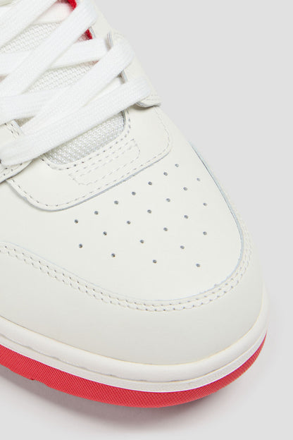 Off-White Out Of Office Leather Sneakers Ivory