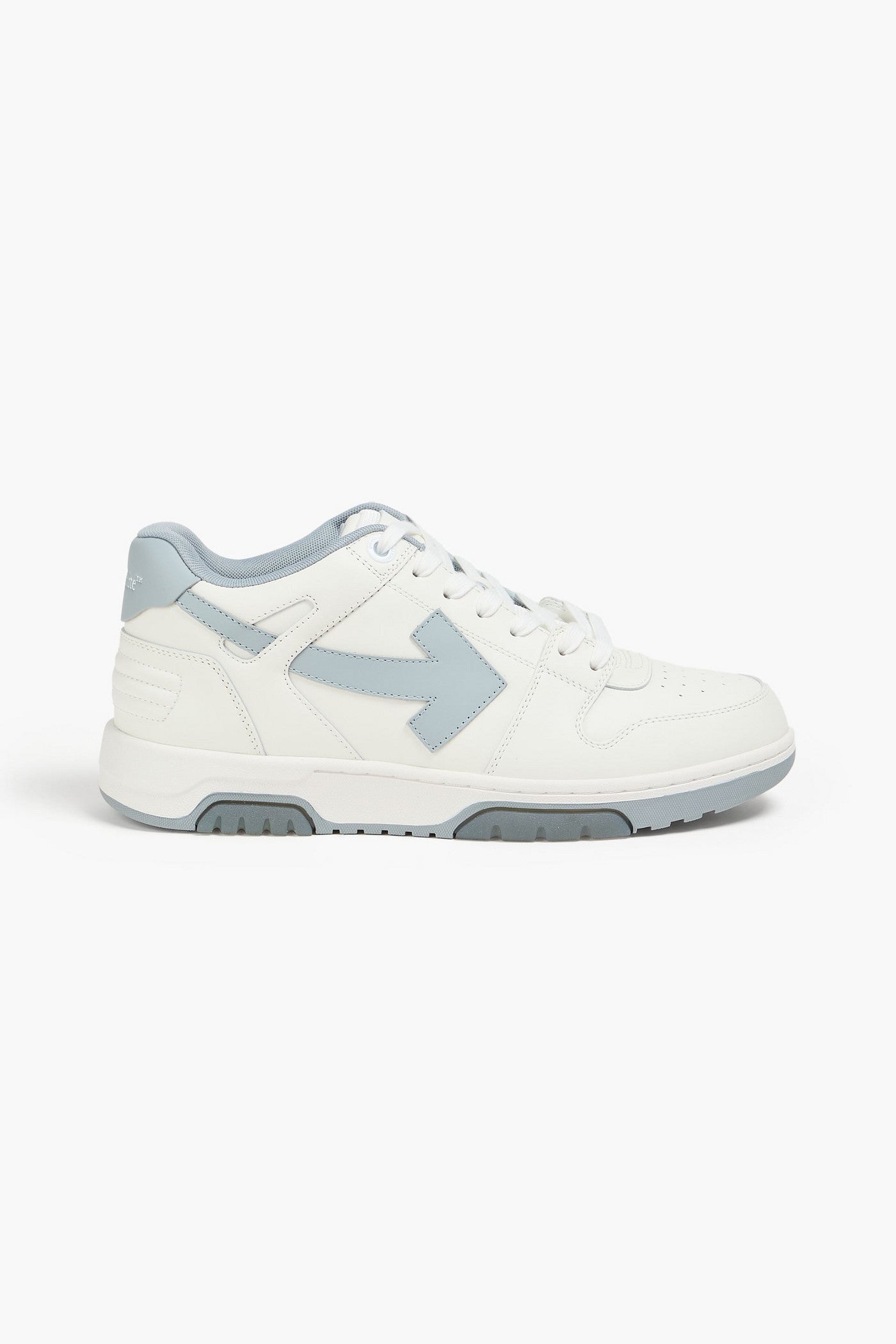 Off-White Out Of Office Leather Sneakers Sky Blue