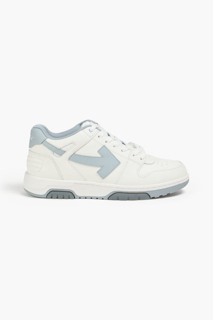 Off-White Out Of Office Leather Sneakers Sky Blue