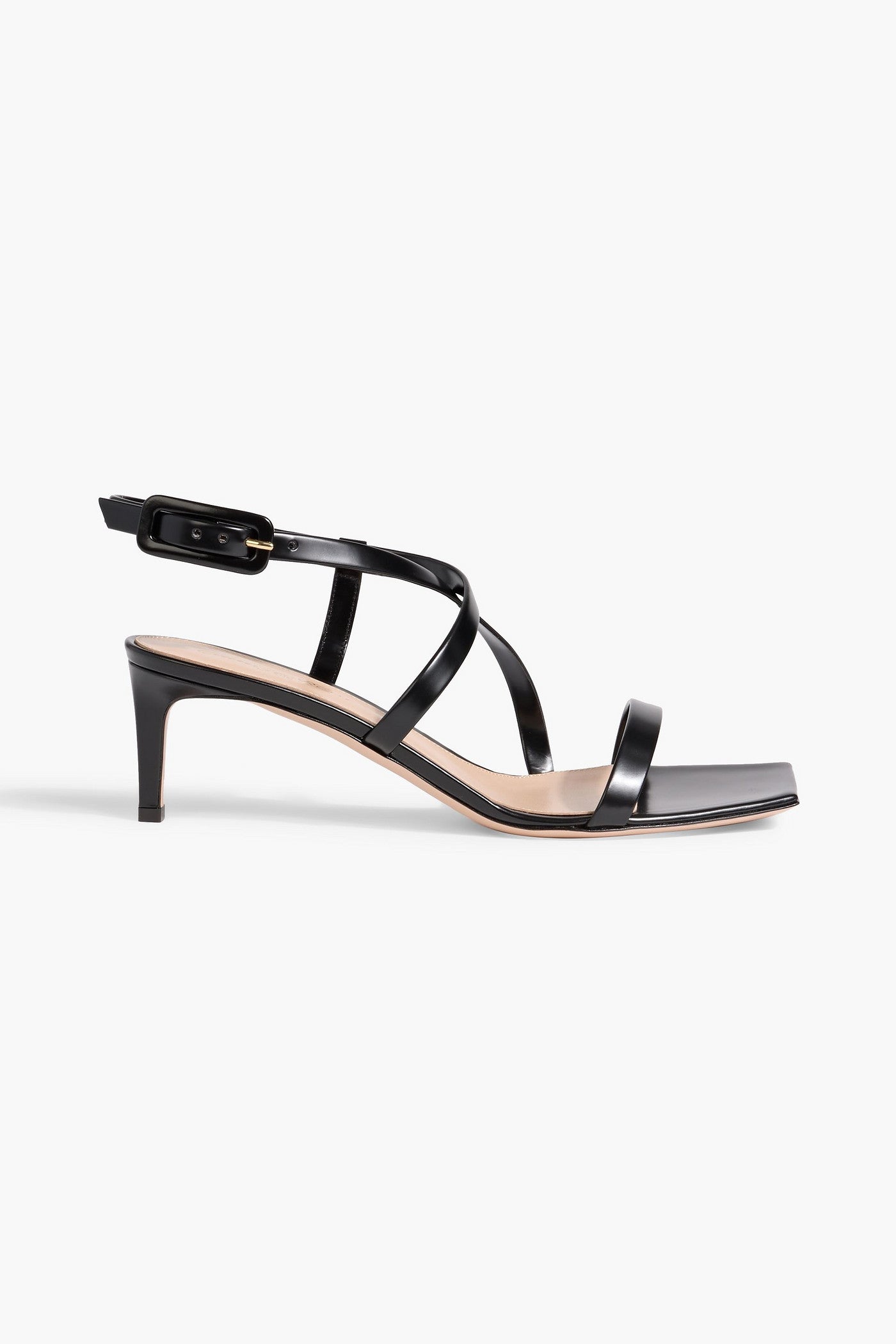 Gianvito Rossi Lindsay Leather Sandals Black Women's
