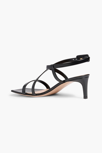 Gianvito Rossi Lindsay Leather Sandals Black Women's