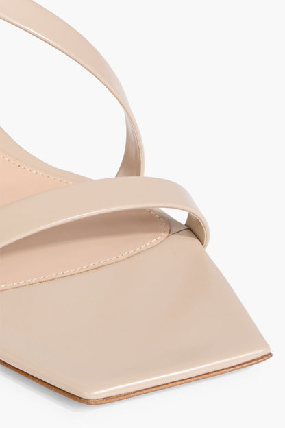 Gianvito Rossi Lindsay Leather Sandals Beige Women's