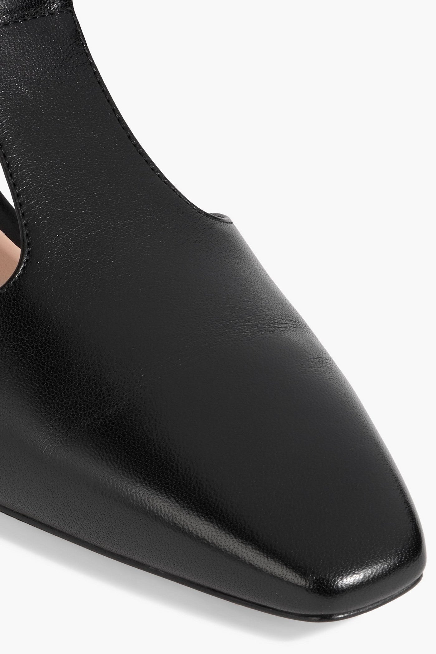 Bally Symira Leather Mary Jane Pumps Black Women's