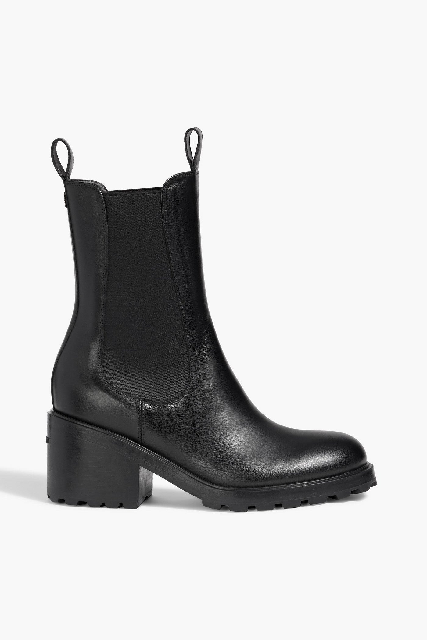 Bally Groanne Leather Chelsea Boots Black Women's