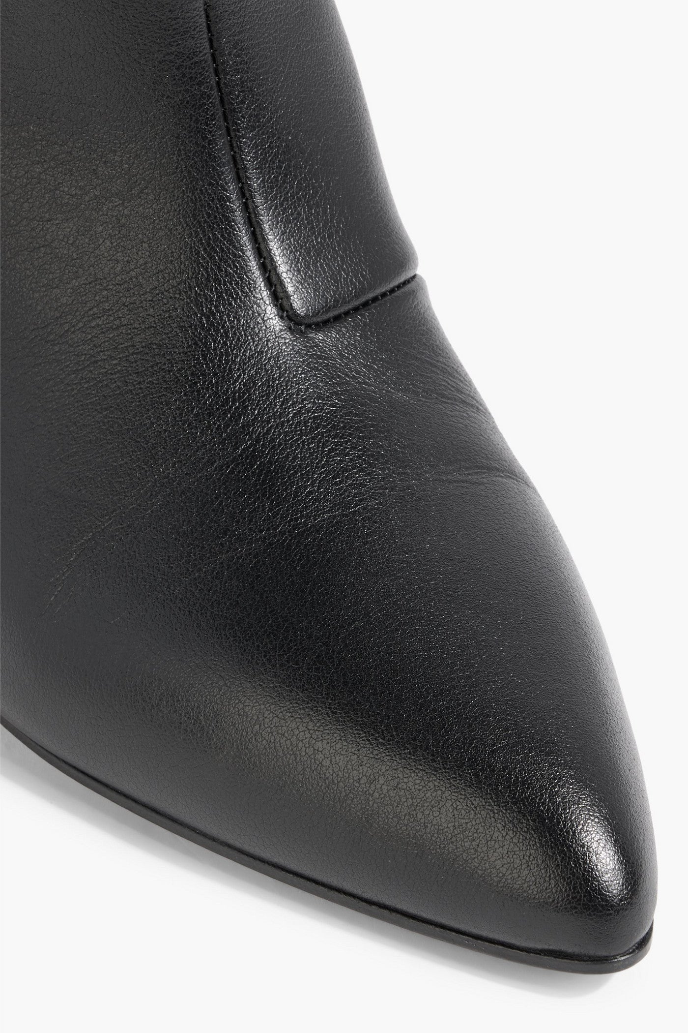 Bally Arval 55 Leather Knee Boots Black Women's