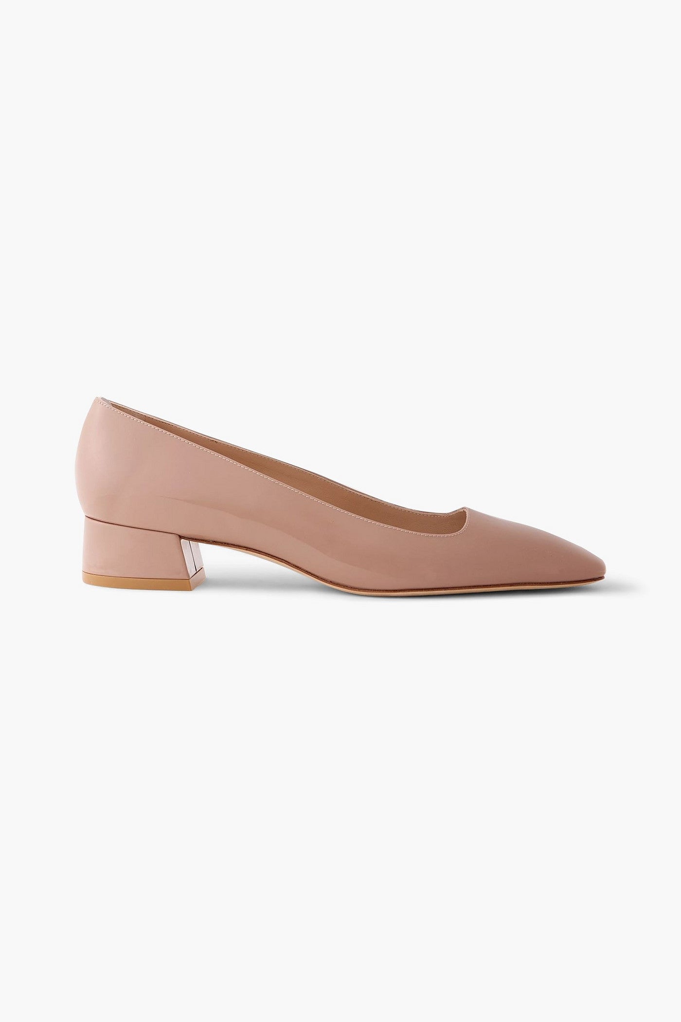 Stuart Weitzman Vera Patent-Leather Pumps Neutral Women's