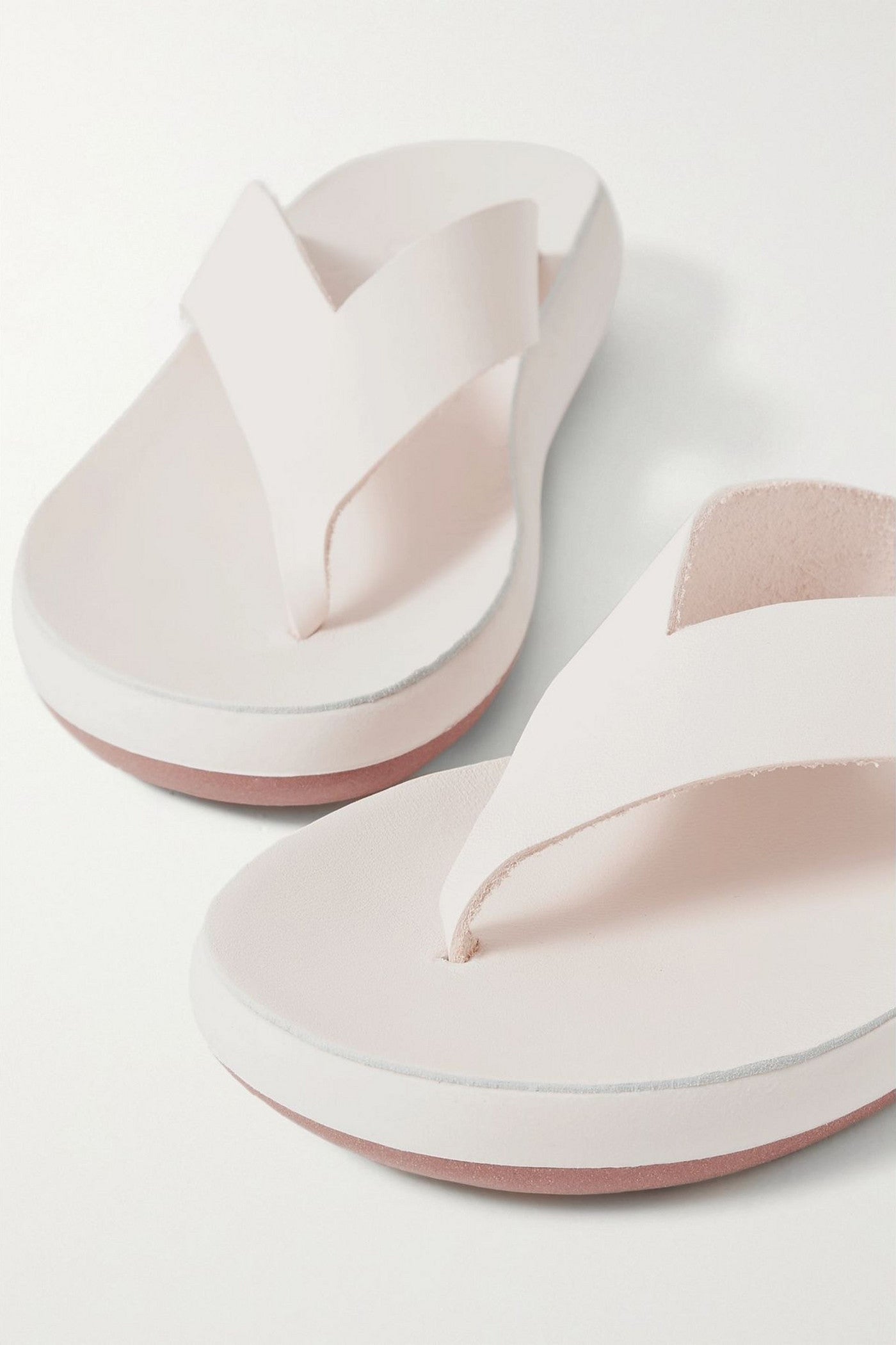 Ancient Greek Sandals Charys Leather Sandals Ivory Women's