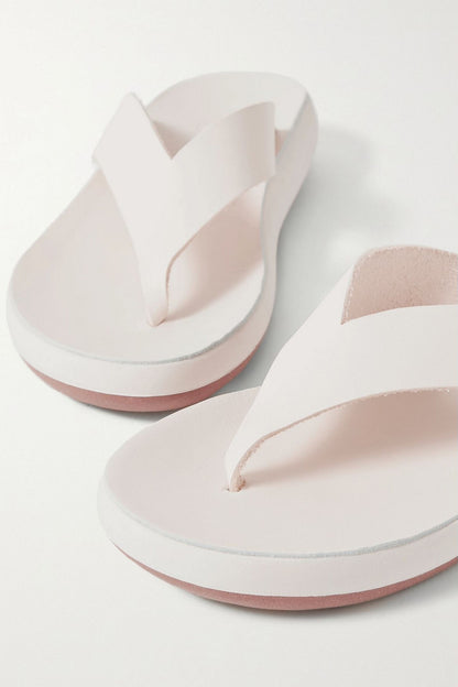 Ancient Greek Sandals Charys Leather Sandals Ivory Women's
