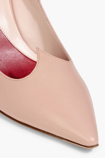 Roger Vivier I Love Vivier 85 Leather Pumps Blush Women's