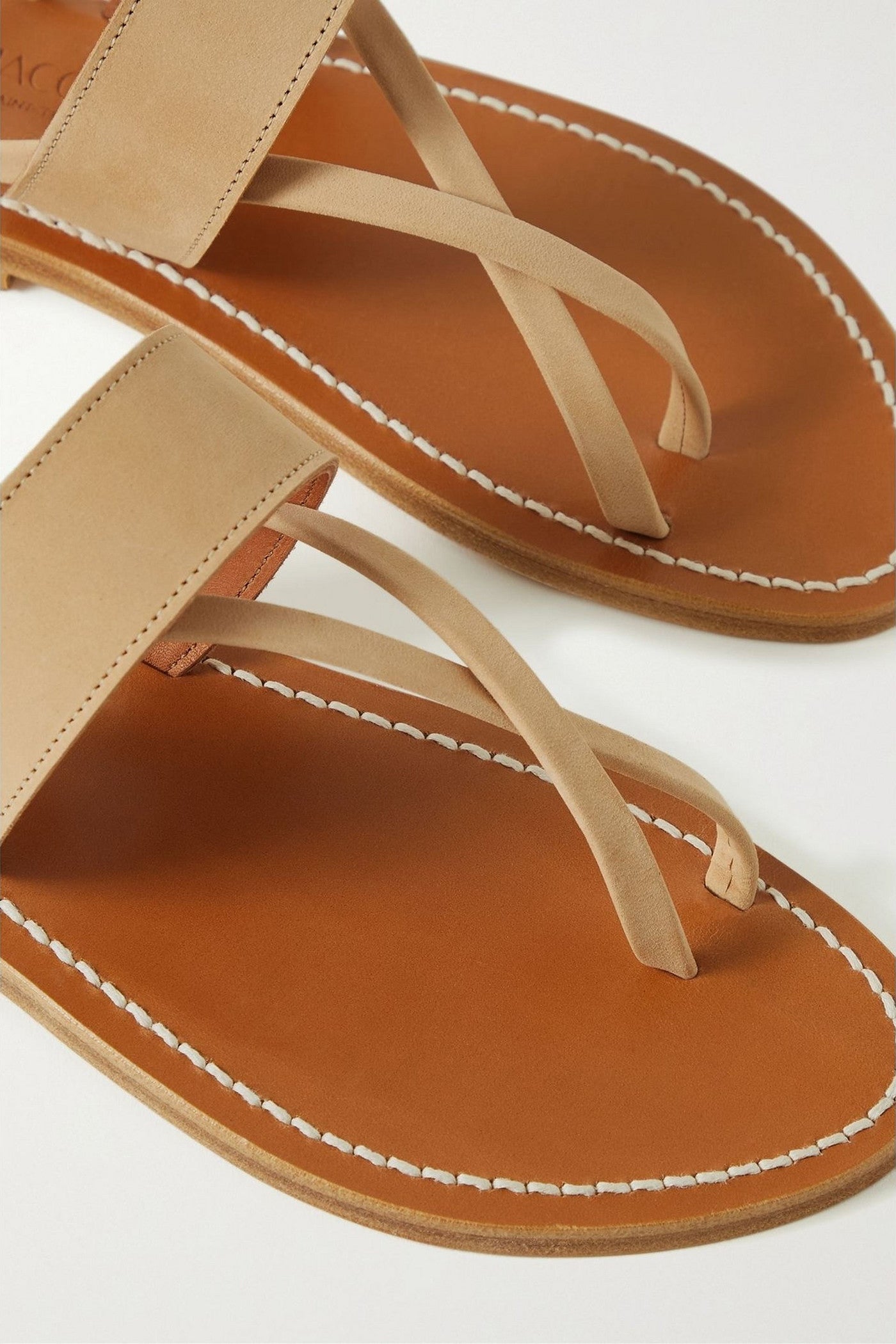 K.Jacques St. Tropez Nehru Nubuck Sandals Sand Women's