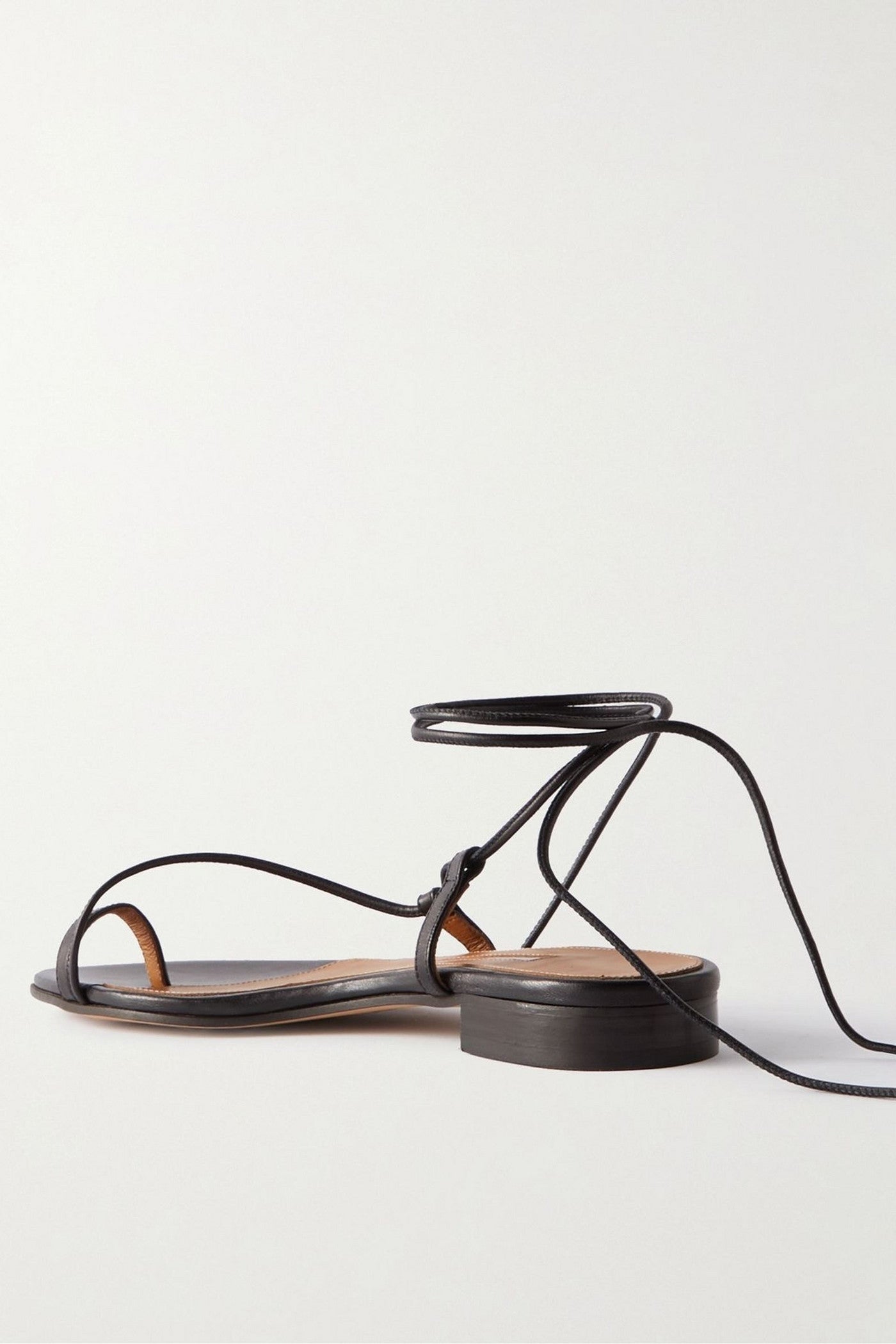 Emme Parsons Susan Leather Sandals Black Women's
