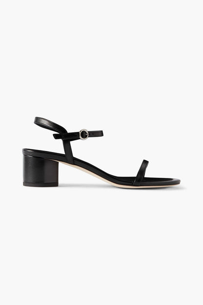 Aeyde Immi Leather Sandals Black Women's
