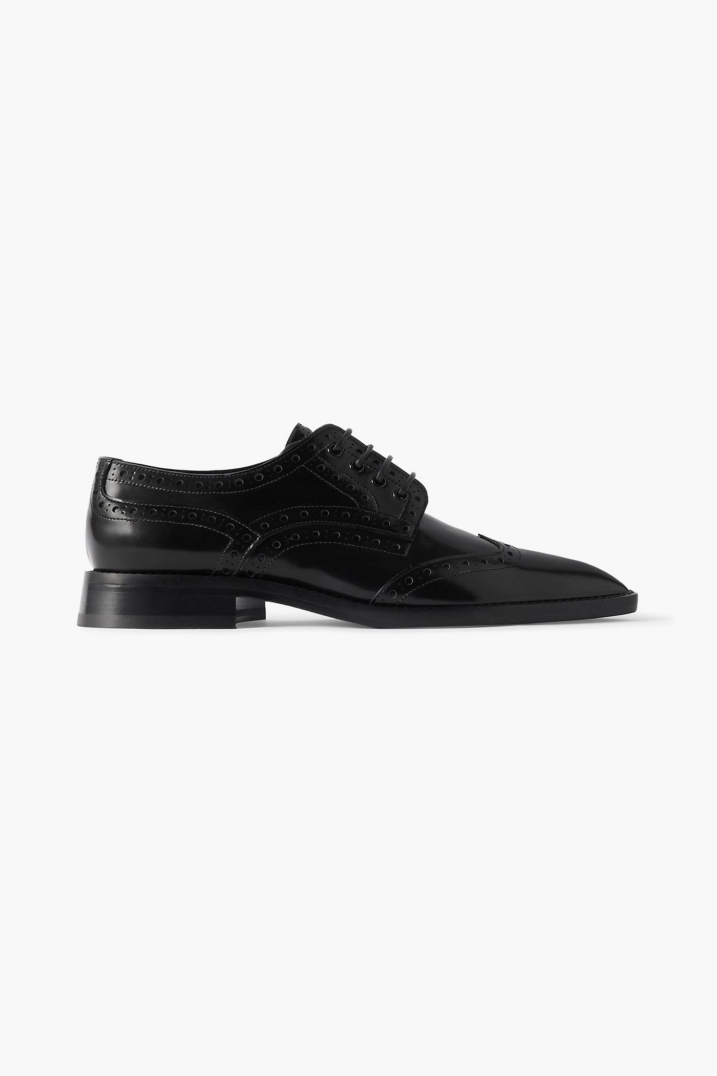 Victoria Beckham Leather Brogues Black Women's